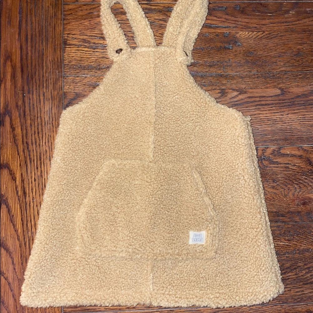 3T Art Class Sherpa Overall Dress